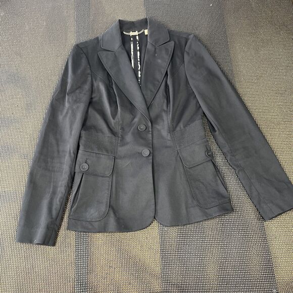 Women's Tommy Bahama Paradise Sail Jacket Black Size‎ 6 - Picture 1 of 8